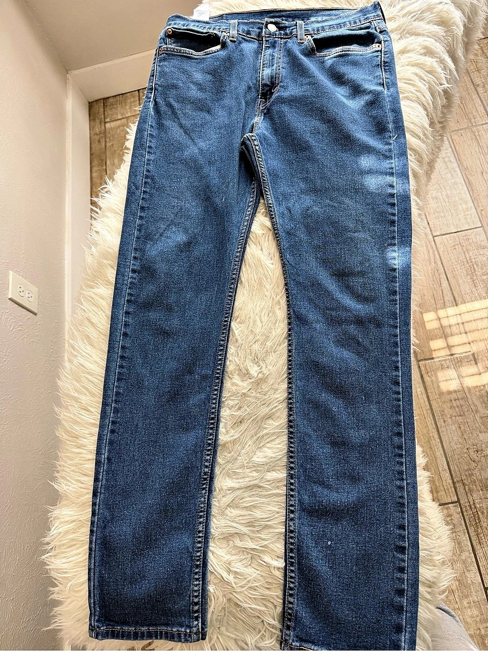 Levi's 510 Straight Leg Jeans Waist 34x32 Blue